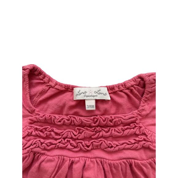 Luna Luna Copenhagen Ruffle Bubble Dress Size 3/6m - Picture 4 of 4